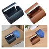 Bow Ties Travel Tie Case Cylinder Shape Box For Men Roll Drable Pu Leather Neck Portable Slitte 8.5cmx11cm