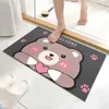 Carpets 2023 Door Mat Living Room Bathroom Anti-skid Absorbent Floor Cartoon Carpet