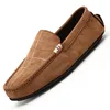 Kleid Schuhe SlipOn Leder Männer Casual Männlich Bequem Rot Fahren Zapatos Mokassin Rutschfeste Loafers 230923