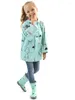 Impermeabili Stormsuit per bambini Doppia giacca antivento Impermeabile impermeabile unisex alla moda per cartoni animati