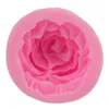 Backformen Bloom Rose Silikon Kuchenform 3D Blume Fondant Cupcake Gelee Süßigkeiten Schokolade Dekoration Werkzeug FQ2825 230923