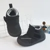 Botas de inverno crianças botas de neve infantil bebê menina sapatos de algodão pelúcia quente criança tênis moda meninos botas curtas antiderrapante laranja 230923