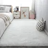 Carpets Plush Carpet Suitable For Living Room White Soft Fluffy Bedroom Bathroom Nonslip Thicken Floor Mat Teen Decoration 230923