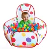 Baby Rail Crianças Ball Pool Tenda Dobrável Shootable Ball Pit Play Tenda Fácil Limpo Durável Interação Pai-Filho para Crianças Presentes de Férias 230923