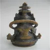 Figurines décoratives chinois tibétain Bronze bouddha Bodhisattva Statue décoration