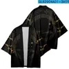 Ethnische Kleidung Streetwear Männer Frauen Strickjacke Haori Yukata Harajuku Tops Robe Plus Größe 5XL 6XL Strand Japanischen Stil Kimono