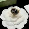 Vintage Populaire Designer Brief Ring Vrouwen Edelsteen Ring Vinger Bruiloft Liefhebbers Geschenken Klassieke Kwaliteit Sieraden Accessoires