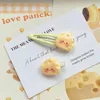 Hair Accessories Cute Milk Hoo Mini Blush Cheese Clip Ins Girls Heart Sweet Student Liu Hai Side