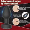 Anal brinquedos vibratórios butt plug app controle vibradores sexo para mulheres homens silicone massageador erótico estimulador vibrador adultos 230923