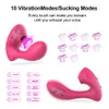 Vibrators GSpot Clit Sucker Vibrator Clitoris Stimulator Female Masturbator Dildo Penis Sex Toy for Women Panties Adults Product 230923