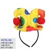 Autres fournitures de fête d'événement Funny Polka Dots Circus Clown Chapeau Bandeau Enfants Favoris Cadeaux Enfants Anniversaire Décor Cosplay Props Carnaval 230923