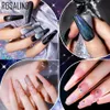 Vernis à ongles ROSALIND Summer Gel Vernis à ongles Base Top Matte Coat pour Nail Art Design Semi-Permanent Vanish Hybrid Soak Off Nail Gel 230923