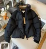 Parkas de plumón para mujer, chaqueta de plumón de lujo de diseñador, abrigo grueso cálido para mujer en otoño e invierno, abrigo de moda coreano súper informal con capucha. HYSZ