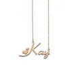 Pendant Necklaces Kay Name Necklace Custom For Women Girls Friends Birthday Wedding Christmas Mother Days Gift288p