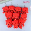 Plush Keychains Bear Doll Bear Bouquet Accessories Mini Teddy Bear Doll Cute Plush Toys Animal Bear Stuffed Doll Keychain Pendant Small Gift 230923