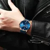 Mens Watch Crrju Top Brand Luxury Stylish Fashion Wristwatch för män full stålvattentät datum kvartsklockor Relogio Masculino269i