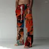 Męskie spodnie Y2K Odzież Casual Guangdong Malowane regularne mężczyźni damskie zniżki