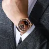 CURREN Top marque homme montres horloge homme mode montres à Quartz hommes d'affaires en acier montre-bracelet avec Date classique noir Male279k