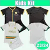 23 24 Venezia Kids Kit Soccer Jerseys Tessmann Johnson POHJANPALO ZAMPANO REDAN Accueil Chemises de football Uniformes à manches courtes