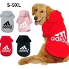 Hundkläder Vinter Pet Clothes Dogs Hoodies Fleece Warm Sweatshirt Small Medium Stor jackkläder Kostym 230923