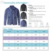 Men's Jackets 2023 Autumn Fashion Men Denim Slim Fit Jeans Jacket Cotton Outwear Coat Long Sleeve Hole Male Jean