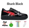 Kvinnor Mens Fashion Designer Casual Shoes SK8 STA PATENT LEATHER Black Grey ABC Color Camo Combo Pink Green Orange Sports Trainers Sneakers TA22