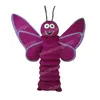 Performance Purple Butterfly Mascot Costumes Cartoon Character Outfit Suit Carnival Adults Size Halloween Christmas Party Carnival Dress Suits