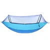 Hammocks Removable Outdoor Camping Hammock with Mosquito Net 1-2 Person Parachute Garden Swing Hanging Chair Double Sleeping Bed Portable 230923