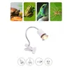 Other Home Garden UVAUVB Reptile Lamp Kit with Clipon Ceramic Light Holder Turtle Basking UV Heating Set Tortoises Lizard Lighting 220V110V 230923