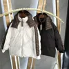 Épais hommes doudoune femmes 2 côtés à capuche chaud Parka noir doudoune lettre gilet vêtements de luxe vêtements d'extérieur coupe-vent hiver mode marron court designer manteau