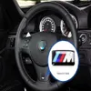 100pcs Tec Sport Wheel Badge 3D Emblem Sticker Decals Logo For bmw M Series M1 M3 M5 M6 X1 X3 X5 X6 E34 E36 E6 car styling sticker306Q