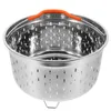 Double Boilers Stainless Steel Rice Steamer Basket Rack Pot Insert Fruit Strainer Baskets Cooker Reusable Food Steaming