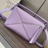 Umhängetaschen, Umhängetasche, Spiegelqualität, Umhängetaschen, Designer-Damen-Designertasche aus echtem Leder, geometrisch, schwarze Umschlagtasche, Leinen-Schultergurt verstellbar