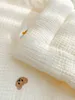 Couvertures Swaddling Drop coréen crème bébé couette pur coton vison couverture bébé quatre saisons chaud doux laine Swaddle enveloppé literie 1.2x1.5 M 230923