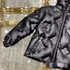 Hiver luxe Designer manteau doudoune Parka enfants gilet mode bébé garçon fille élégant épaissir gilets d'extérieur Parkas protection contre le froid noir vers le bas vêtements d'extérieur