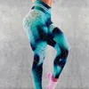 Legging de Fitness avec impression numérique de gouttelettes d'eau, collant Push Up, jegging de Sport, tenue féminine, pantalon de gymnastique extensible