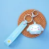 Moda Kawaii Illuminazione Kuromi Cinnamoroll Charms Gioielli Portachiavi Zaino Portachiavi Accessori Gancio