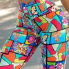 Workout-leggings Dames Fitness Sexy Sport Hoge taille Digitaal bedrukte hardloopbroek Yogabroek Gymkleding