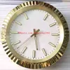 Orologio da parete per uso domestico a 4 colori in oro 18 carati 126333 126334 senza data Orologio da parete 34 cm x 5 cm Orologio elettronico al quarzo 3 kg210H