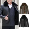 Men's Jackets This Leather Jacket Is Suitable For Everyday Wear Outside Under A Suit Shirt And More.