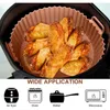 Baking Moulds Air Fryer Silicone Basket Thicken Mold For Pot Oven Tray Fried Chicken Pizza Mat Accessories 230923