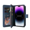 Custodia per telefono con cerniera Lanyard Folio per iPhone 15 14 13 12 Pro Max Samsung Galaxy Z S23 Ultra S22 Google Pixel 8 8Pro 7 7Pro 7A 6 6Pro Sony Xperia 1 10 5 Portafoglio Staffa a catena Shell