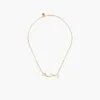 Hanger Ketting Miumius Designer Luxe Mode Parel Veelzijdig Eenvoudig En Hoogwaardig Metaal Letter Franse Ketting Armband Handwerk Ketting Cadeaus Voor Vrouwen