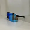 OO9463 Bisiklet Güneş Gözlüğü UV400 Polarize 3 Lens Bisiklet Gözlük Sporları Binicilik Gözlükleri MTB Bisiklet Goggles Erkekler için Kılıf Kadın Yüksek Kalite