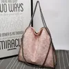 wholesale women bag street trend high quality leather handbag Knitting edge folding shoulder bags elegant and versatile Crochet chain handbags in ten colors