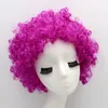 Party Hats Round Curly Wig Carnival Children Adult Explosion Hair Hat Children's Day Party Accessories fluffiga roliga clownfans huvudbonader 230923