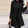女性用ジャケット女性コートビジネスオーバーコートフォーマルカーディガントレンディオルスタイルの純粋な色