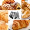 Other Event Party Supplies 61224pcs Kitchen Stainless Steel Baking Cones Horn Pastry Roll Cake Mold Spiral Baked Croissants Tubes Cookie Dessert Tool ZXH 230923