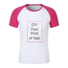 قمصان الرجال المخصصة مخصصة للأزياء القطنية القطن رجل نساء أعلى DIY مثل PO أو شعار White Children T-Shirt مخصص Tshirt