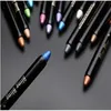 Комбинация теней для век и подводки, 15 цветов, водостойкие перламутровые тени для век, карандаш-карандаш, стойкий блеск, мерцание, подводка для глаз, карандаш для глаз, инструменты для макияжа 230923